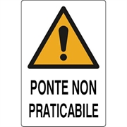 CARTELLO 50X70 NR.10 PONT. NON PRAT.
