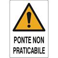 CARTELLO 50X70 NR.10 PONT. NON PRAT.
