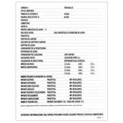 CARTELLO 50X70 CONCESS. MONOCOLORE