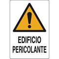 CARTELLO 50X70 NR.06 EDIFICIO PERICOL.