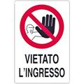 CARTELLO 30X20 VIETATO L'INGRESSO NR.36