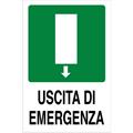 CARTELLO 30X20 USCITA EMERG CENT NR.30