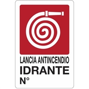 CARTELLO 450 20X30 IDRANTE