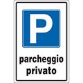 CARTELLO 30X20 PARCHEGGIO PRIVATO NR.7