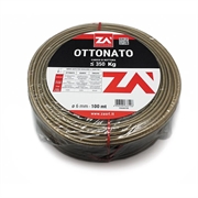 CAVETTO OTTONATO RIVESTITO MM.5X100MT.