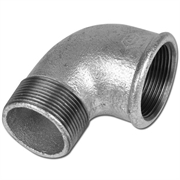 GOMITO GHISA FIG.92 MF 3/4 ZINCATO