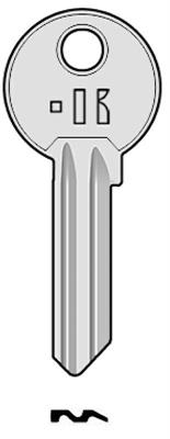 CHIAVE KEYLINE CORBIN CB6-COR6D 100PZ.