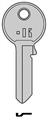 CHIAVE KEYLINE VIRO VI080-VR5D 100PZ.