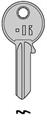 CHIAVE KEYLINE CB80-COR80 CORBIN