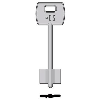 CHIAVE KEYLINE 2ISE7 DOPP. MAPPA ISEO