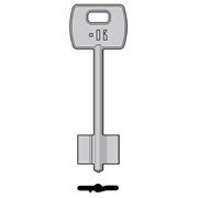 CHIAVE KEYLINE 2ISE7 DOPP. MAPPA ISEO