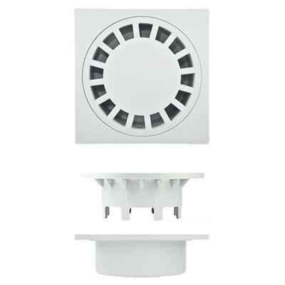 CHIUSINO CH25-01 25X25 SIFONATO GRIGIO