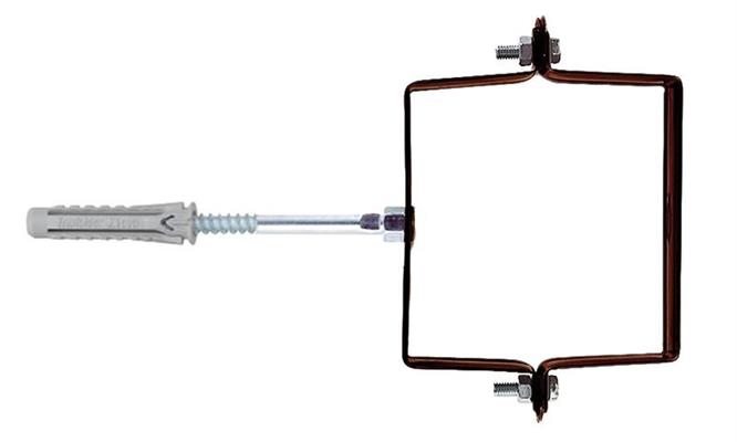 COLLARE QUADRO T/MORO 80X80 CF.2PZ.