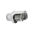 TERMINALE PELLET ACCIAIO INOX D.80