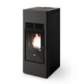 STUFA PELLET KARINA 9,5 KW. NERO GOFFR.