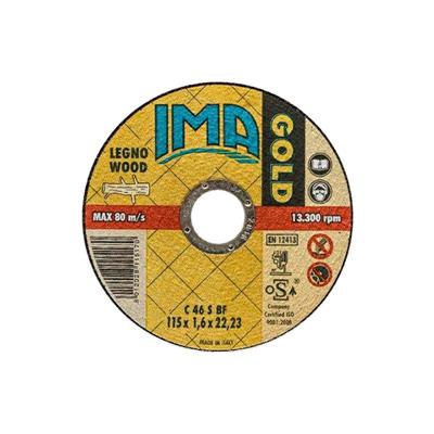 DISCO IMA LEGNO 115X1,6X22 GOLD