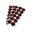 FELTRINI ADESIVI MM.32 NOCE BLISTER