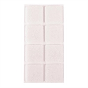 FELTRINO ADESIVO BIANCO 20X20