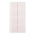 FELTRINO ADESIVO BIANCO 20X20