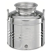 FUSTO 4EFFE 18/10 INOX LT.30 C/ATTACCO
