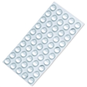 GOMMINI EMISFERICI MM.10X1,5 CF.50 PZ.