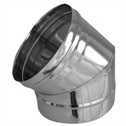 GOMITO ACCIAIO INOX 304 D.300 45