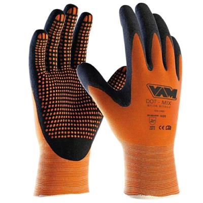 GUANTO DOT MIX PUNTINATO NITRILE TG.10