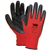 GUANTO RED MIX LATT.ROSSO/NERO TG.8