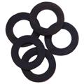  GUARNIZIONE GOMMA NERA MM.2 1   PZ.100