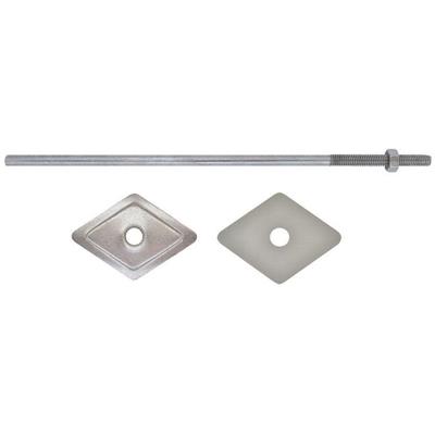 BARRETTE ZINC.M6 CM.30 CON DADO