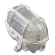 PLAFONIERA 01100B C/GABBIA 40W BIANCA