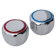MANIGLIA CROMATA ERICA 8X24 BLU E ROSSA