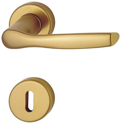 MANIGLIA F4 GABRY BRONZ. C/ROSETTA