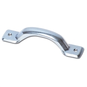 MANIGLIA IMBUTTITA MM.140 ACC.ZINCATO