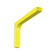 MENSOLE PER ARREDAM.CM 18 GIALLO+VITI