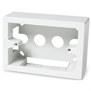 SCATOLA FRUTTI 00481 3 POSTI EST. BIANCO