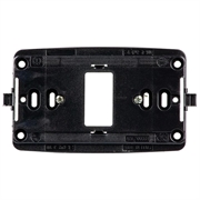 SUPPORTO PVC 00364 1 POSTO SCATOLA TONDA