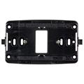 SUPPORTO PVC 00364 1 POSTO SCATOLA TONDA
