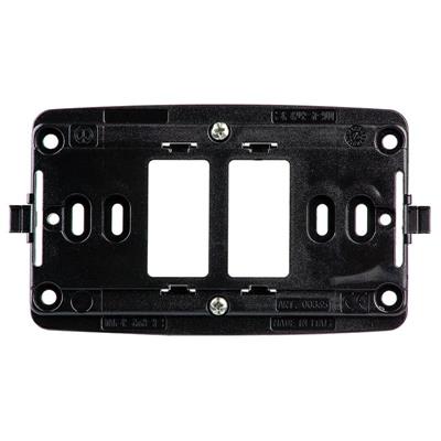 SUPPORTO PVC 00365 2 POSTI SCATOLA TONDA