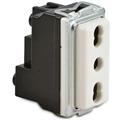 PRESA BIVALENTE 16059 SICURA 2P+T 16A