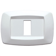 PLACCA MODI' MD101 1 POSTO BIANCA