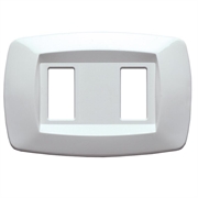 PLACCA MODI' MD102 2 POSTI BIANCO