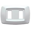 PLACCA MODI' MD102 2 POSTI BIANCO