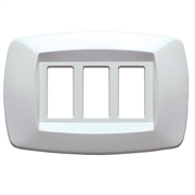 PLACCA MODI' MD103 3 POSTI BIANCA