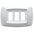 PLACCA MODI' MD103 3 POSTI BIANCA