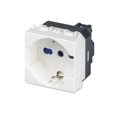 PRESA P40 SCHUKO MIX 21170 UNIV.BIANCA