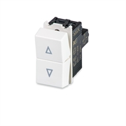 PULSANTE DOPPIO MIX 1P NO+1P NO 21020 BI