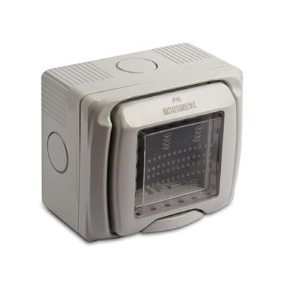 CONTEN. PARETE IP55 2 MOD. 43402 MIX