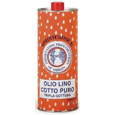 OLIO LINO COTTO PURO LT.1 CF.12