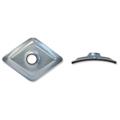 PIASTRA 353180270 ROMB/ZINCATA C/GUARNIZ